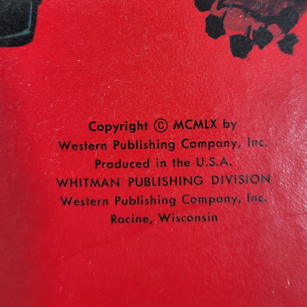 VTG 1960 NIGHT BEFORE CHRISTMAS Whitman Giant Tell a Tale Book Clement C Moore - Picture 2 of 16